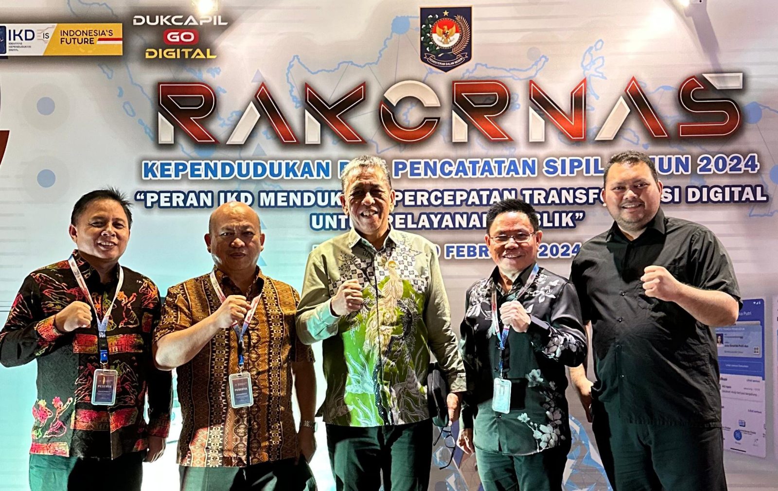 KEMBALI DIGELAR, Rakornas Kependudukan dan Pencatatan Sipil di Batam, Kadis Roi hadir langsung.