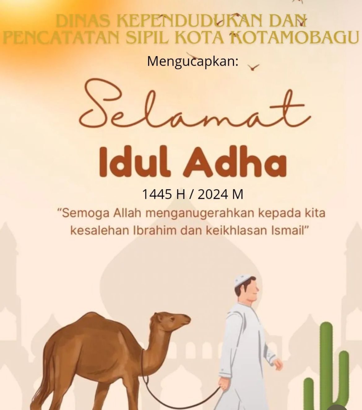 Selamat Hari Raya Idul Adha